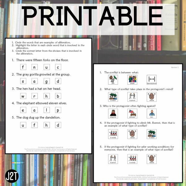 Middle and High School ELA Special Education Curriculum Joy2Teach 23 Units - Image 4